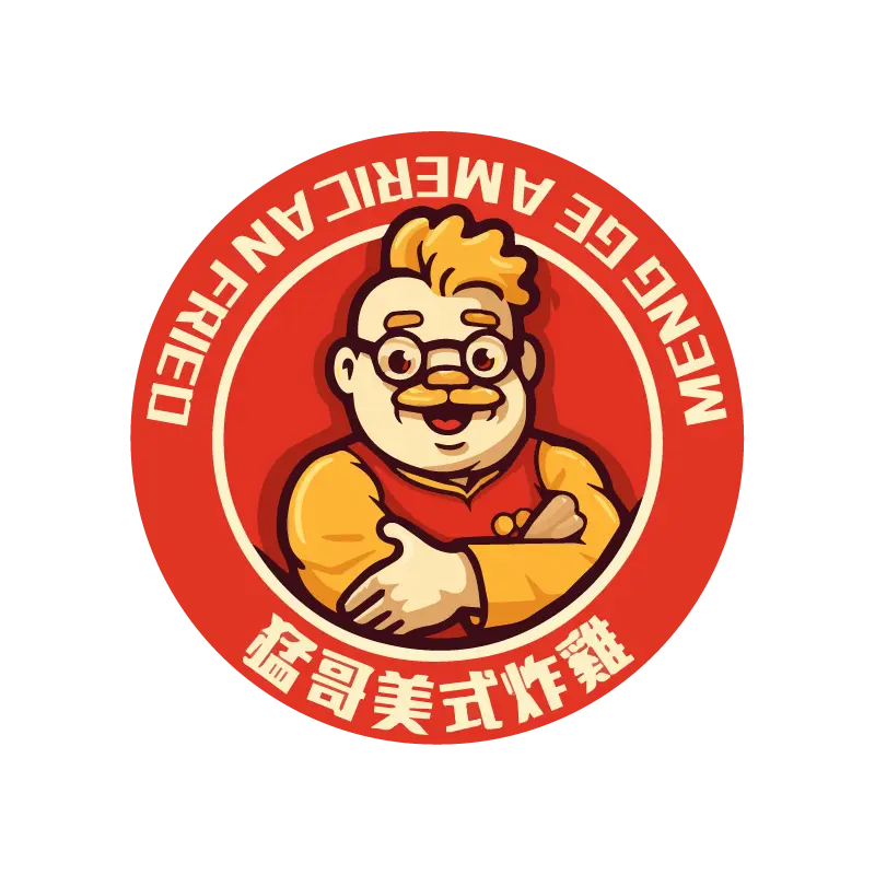 猛哥炸雞LOGO